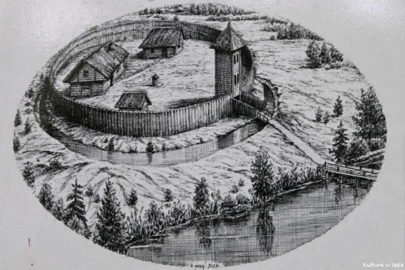 Grodzisko nad jeziorem Bytyń Wielki