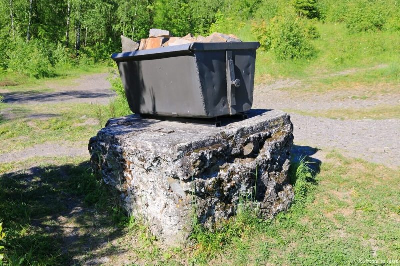 Wagonik do transportu kamienia