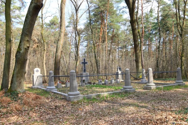 ogólny widok cmentarza